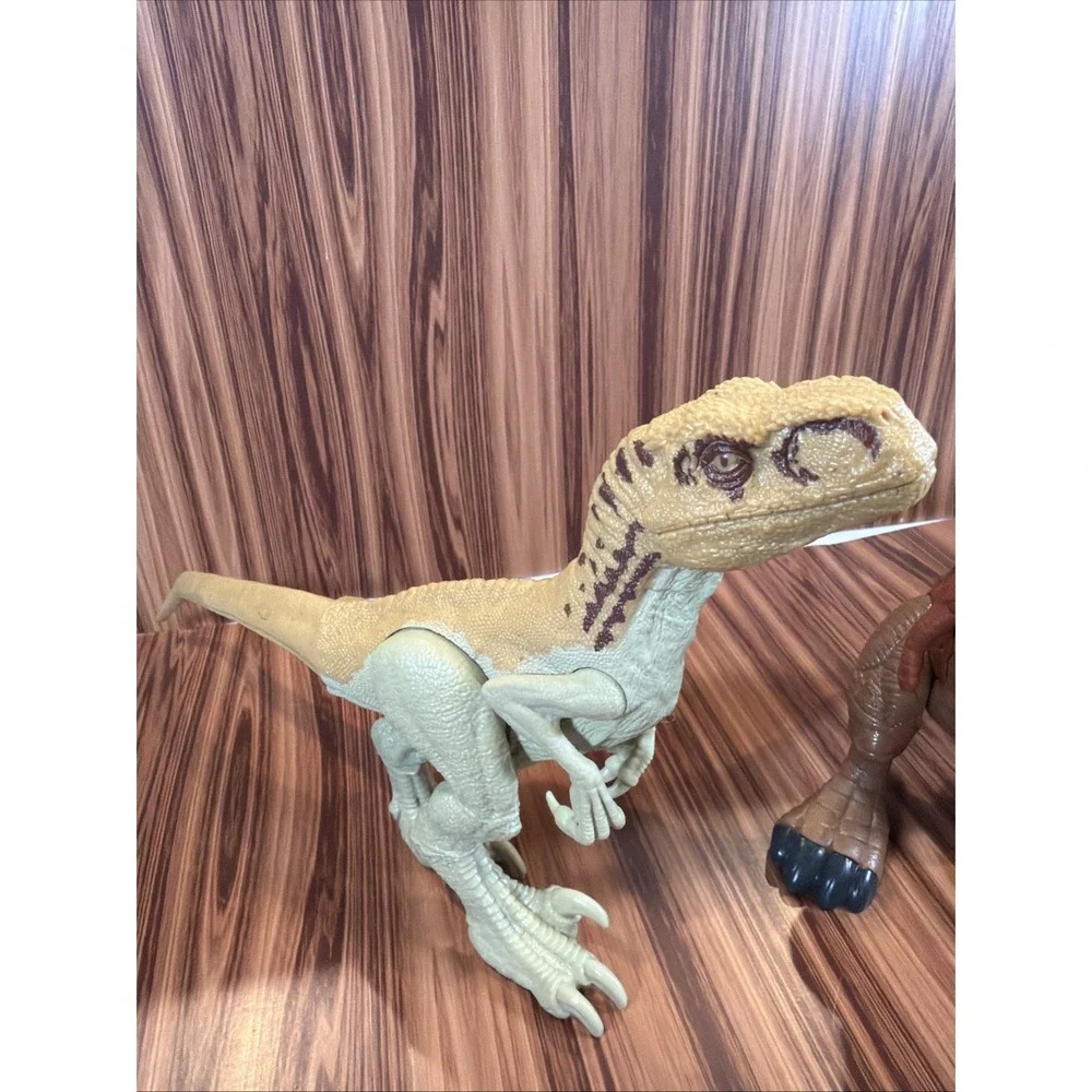 Jurassic Park Dinosaur Figure Lot Kenner Lost World & Jurassic World Raptor Toy